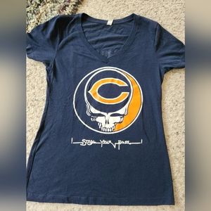 Chicago grateful dead womens shirt, size large